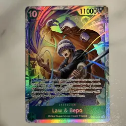 Bandai Law & Bepo ST24-004 Super Rare Alt Art Foil 11000 English - Image 1