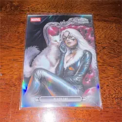 Topps 2026 Topps Chrome Marvel Black Cat Fanfare Insert Card FF-03 - Image 1