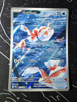 Goldeen 87/84 Illustration Rare Pitch Black IR Pokemon TCG Pack Fresh NM - Image 1