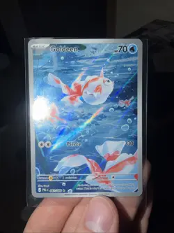 Goldeen Pitch Black 87/84 IR Pokemon TCG Pack Fresh NM - Image 3