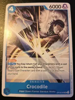 Crocodile OP16-045 Uncommon The Time Of Battle One Piece Card Game - Image 1