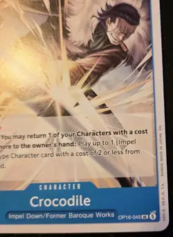 Crocodile OP16-045 Uncommon The Time Of Battle One Piece Card Game - Image 5