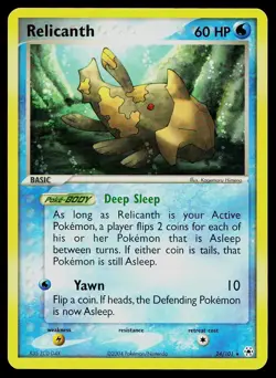 Pokemon Card Hidden Legends Relicanth 24/101 Rare - Image 1