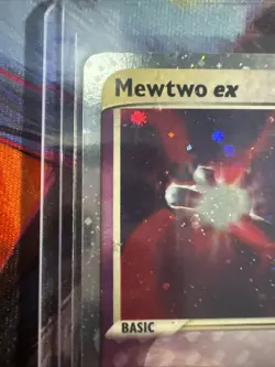 Pokemon Mewtwo EX TCG Holo Ultra Rare Card Ruby and Sapphire 101/109 - Image 2