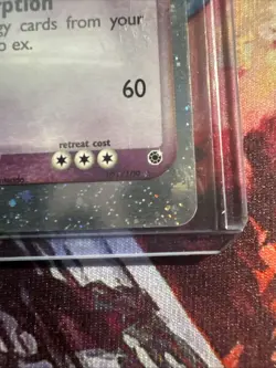Pokemon Mewtwo EX TCG Holo Ultra Rare Card Ruby and Sapphire 101/109 - Image 4