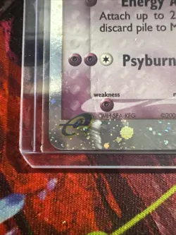 Pokemon Mewtwo EX TCG Holo Ultra Rare Card Ruby and Sapphire 101/109 - Image 5