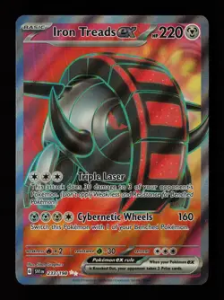 Iron Treads ex 233/198 Ultra Rare Scarlet & Violet Pokemon Cards - Image 1