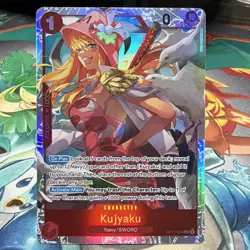 One Piece Card Game: A Fist of Divine Speed OP11 SR Kujaku #OP11-004 - Image 1