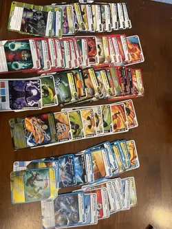 Lego Ninjago Collection Cards 2011-12 Pre-owned And Played With . 63 Cards - Image 1