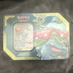 Pokemon TCG TAG TEAM Tin Celebi & Venusaur-GX GX Tin Code Card English 2019 - Image 1