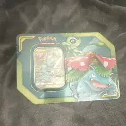 Pokemon TCG TAG TEAM Tin Celebi & Venusaur-GX GX Tin Code Card English 2019 - Image 2