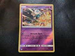 Blacephalon 104/236 Reverse Holo Rare Cosmic Eclipse Pokemon Card LP - Image 1