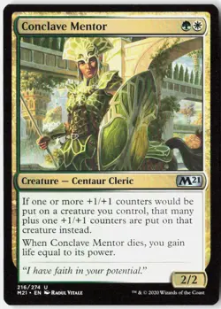 Magic Conclave Mentor Core Set 2021 [M21 - 216] NM Uncommon - Image 1