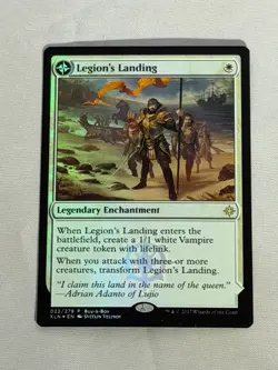 MTG FOIL Legion's Landing Buy-A-Box Promo Ixalan Magic the Gathering - Image 1