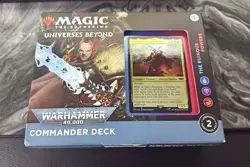 The Ruinous Powers-MTG Universes Beyond Warhammer 40,000 Commander Deck Abaddon - Image 1