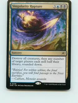 Singularity Rupture - R228 - MTG - Edge of Eternities (EOE) - Image 1
