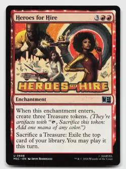 Heroes for Hire 688 Commander: Marvel Super Heroes Magic: The Gathering NM - Image 1