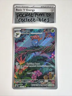 Pokemon Gloom 198/197 Obsidian Flames NM TCG Card - Image 1