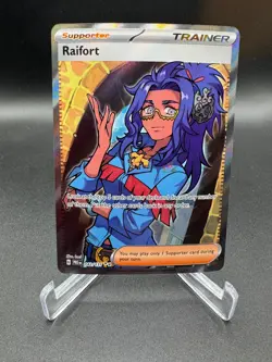 SV: Prismatic Evolutions Raifort #142/131 Pokemon Card - Image 1