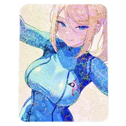 Custom Samus • Goddess Story / Metroid Photo Card (Anime,ACG) - Image 3