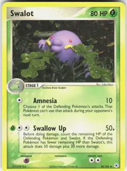 Swalot 50/101 Uncommon Hidden Legends Pokemon - Image 1