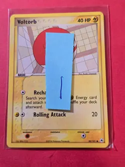 2004 Pokemon EX Hidden Legends #80 Voltorb, C, NF/H, cd1 - Image 3