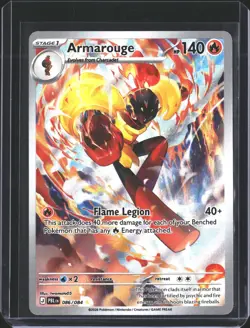Armarouge 086/084 Illustration Rare Pitch Black Pokemon Holo NM/M - Image 1