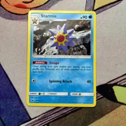 Starmie 16/111 Rare Crimson Invasion Pokemon Lightly Played - Image 1