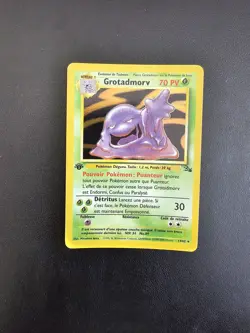 Carte Pokemon Grotadmorv 13/62 Holo Edition 1 Fossile Wizards FR Exc - Image 1