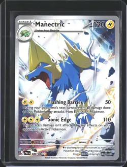 Manectric 089/084 Illustration Rare Pitch Black Pokemon Holo NM/M - Image 1