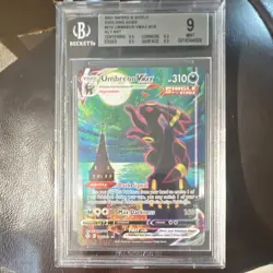 Pokemon TCG Evolving Skies Umbreon VMAX 215/203 Alt Art Holo BGS 9 2021 - Image 1