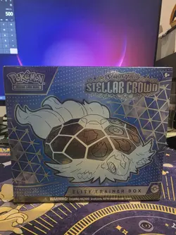 🔥SEALED ETB Pokemon TCG: Scarlet & Violet - Stellar Crown Elite Trainer Box 🔥 - Image 1