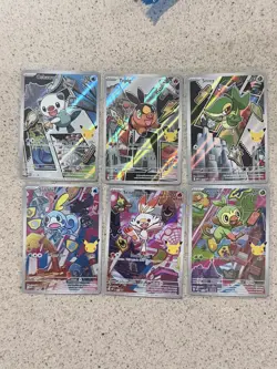 Unova Gen 5 Gen 8 Set First Partner Illustration Collection Series 2 Pokemon TCG - Image 1