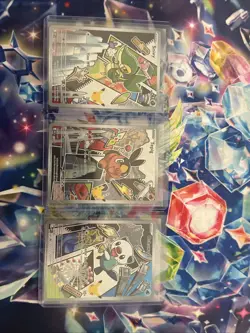 Pokemon Series 2 First Partner Illustration Collection Gen 5 Unova FULL SET NM - Image 1