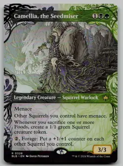 Camellia, the Seedmiser (Showcase) R Bloomburrow 328 NM - Image 1