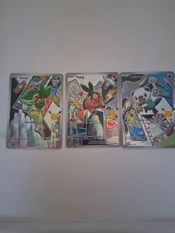 Pokemon First Partner Illustration Series 2 Unova (Gen 5) set. - Image 1