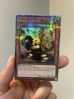 Yugioh! Geargiarmor - RA04-EN187 - Quarter Century Secret Rare - 1st Edition - Image 1