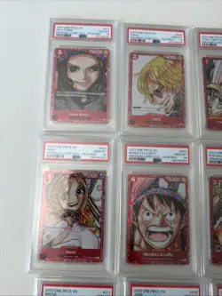 2023 One Piece English Film Red Premium Card Full Set (12) - PSA 10 Luffy Zoro - Image 2