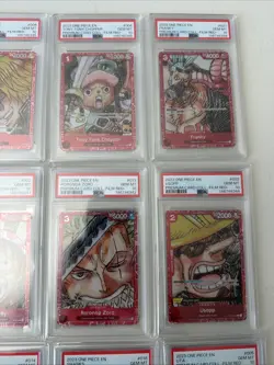 2023 One Piece English Film Red Premium Card Full Set (12) - PSA 10 Luffy Zoro - Image 3