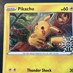 Pikachu - (Holiday Calendar) SWSH153 Sword & Shield Promo Cards Holo - Image 2