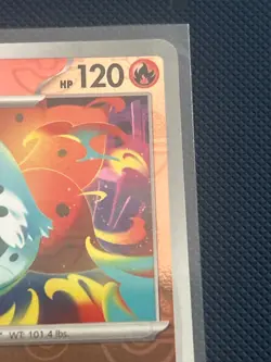 Volcarona 016/086 Masterball - Black Bolt - Rare Holo pattern card - Image 3