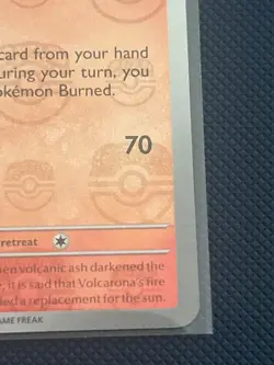 Volcarona 016/086 Masterball - Black Bolt - Rare Holo pattern card - Image 4