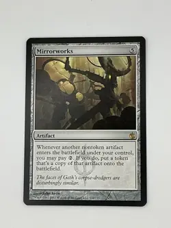 Mirrorworks x1 Scars of Mirrodin MTG Magic the Gathering Artifact Card NM MJB - Image 1