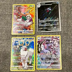 Pokemon TCG Silver Tempest 4-Card Lot Oranguru Palafin Wyrdeer Obstagoon - Image 1