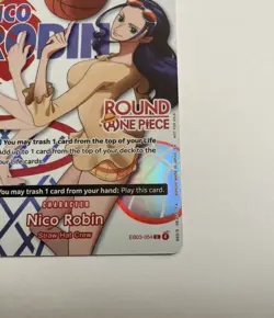 One Piece x Round 1 Nico Robin Promo Card EB03-054 (English) - Image 5
