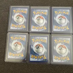 Pokemon 6-Card Lot Alakazam, Aegislash, Pikachu, Garchomp, Dedenne, Gym Trainer - Image 2