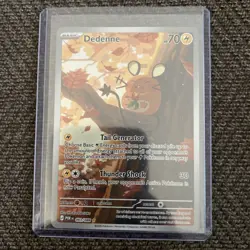 Pokemon 6-Card Lot Alakazam, Aegislash, Pikachu, Garchomp, Dedenne, Gym Trainer - Image 4