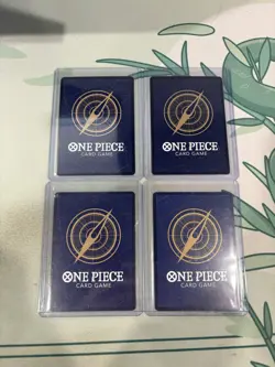 One Piece TCG Shanks SP/ Alt art Lot of 4 NM cards. JP/English mix - Image 2