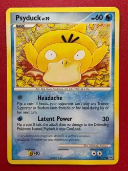 Psyduck - 87/127 - Common, Platinum - Pokemon Card - Light Play - Image 1