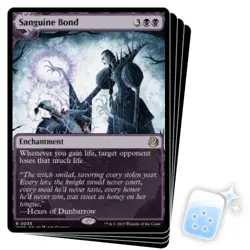 SANGUINE BOND X4 Wilds Of Eldraine: Enchanting Tales WOT Magic MTG MINT CARD - Image 1